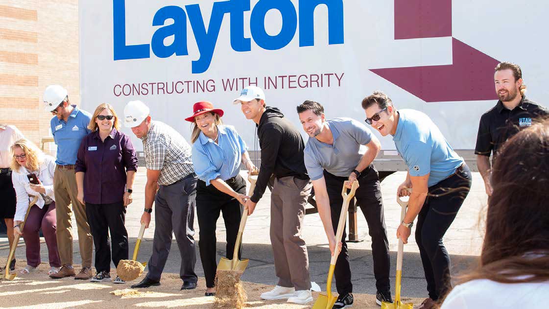 Utah Hockey Club groundbreaking