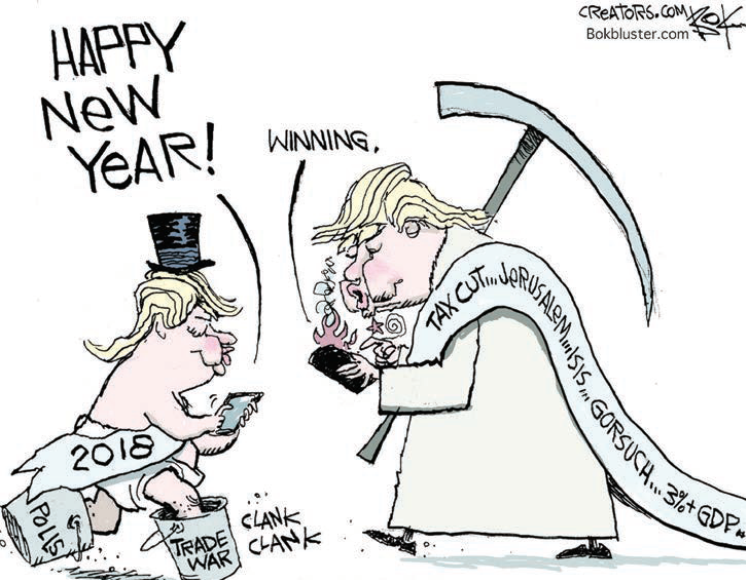 Editorial Cartoon: Happy New Year! - The Enterprise