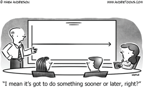 Sooner than later
