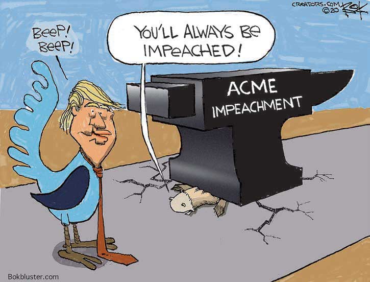 cartoon impeached