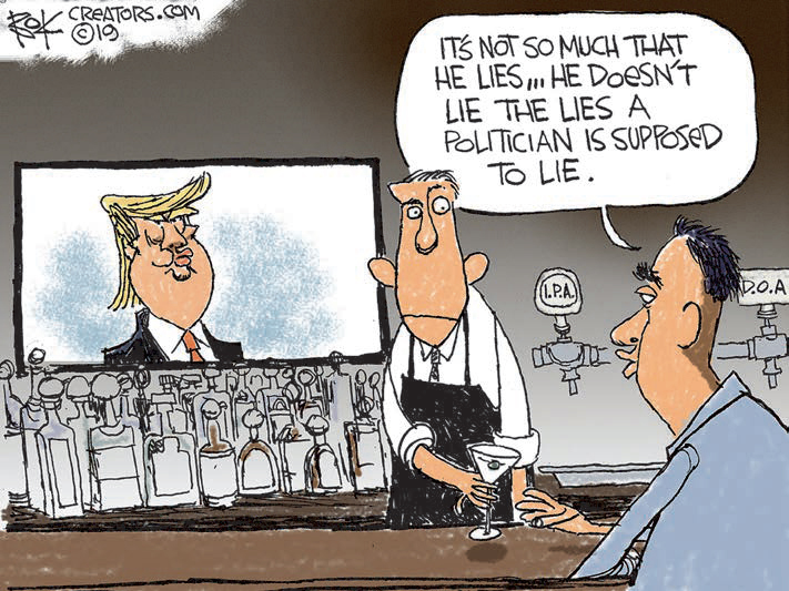 cartoon lie the lies