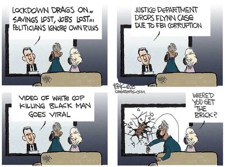cartoon lockdown