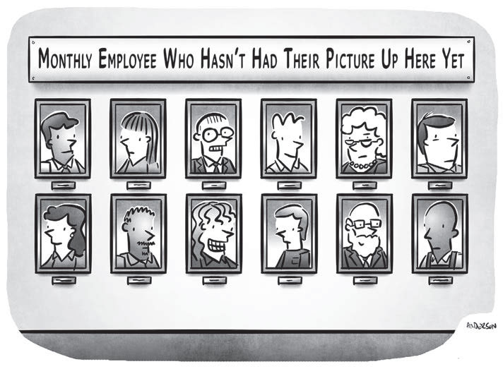 cartoon monthly employee