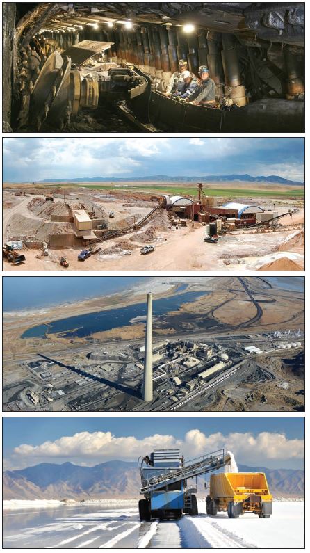 mining focus collage