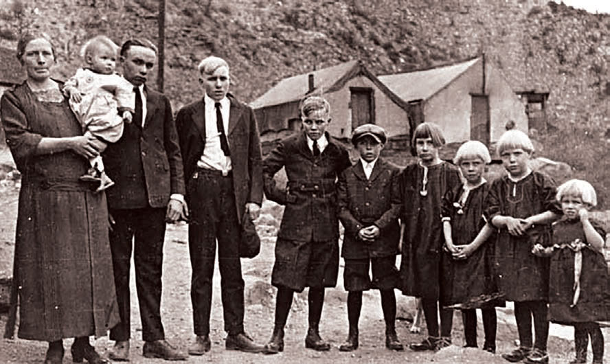 mining widow children