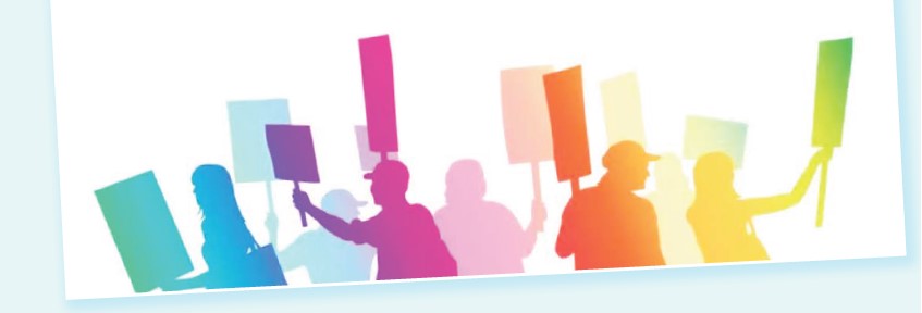 union protestors